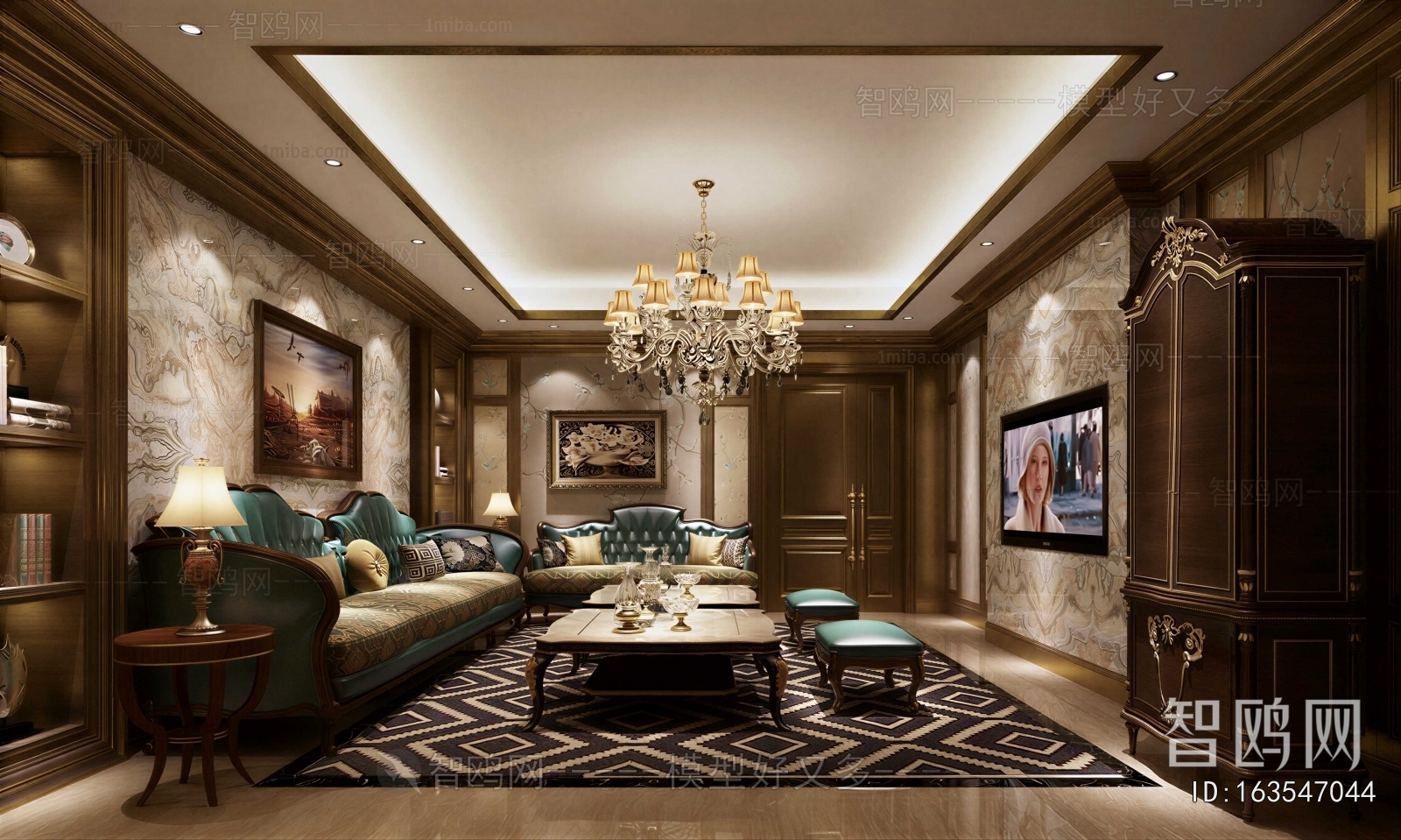 European Style A Living Room