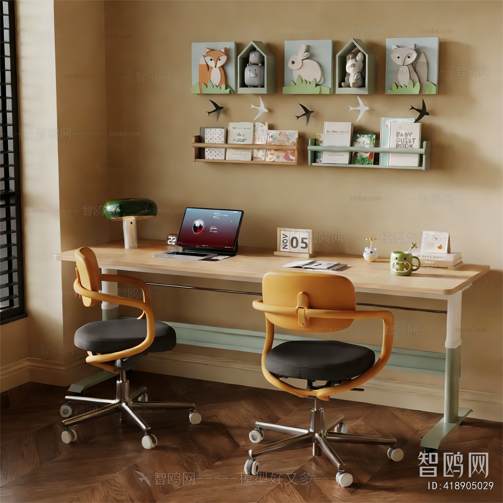 Modern Computer Desk And Chair