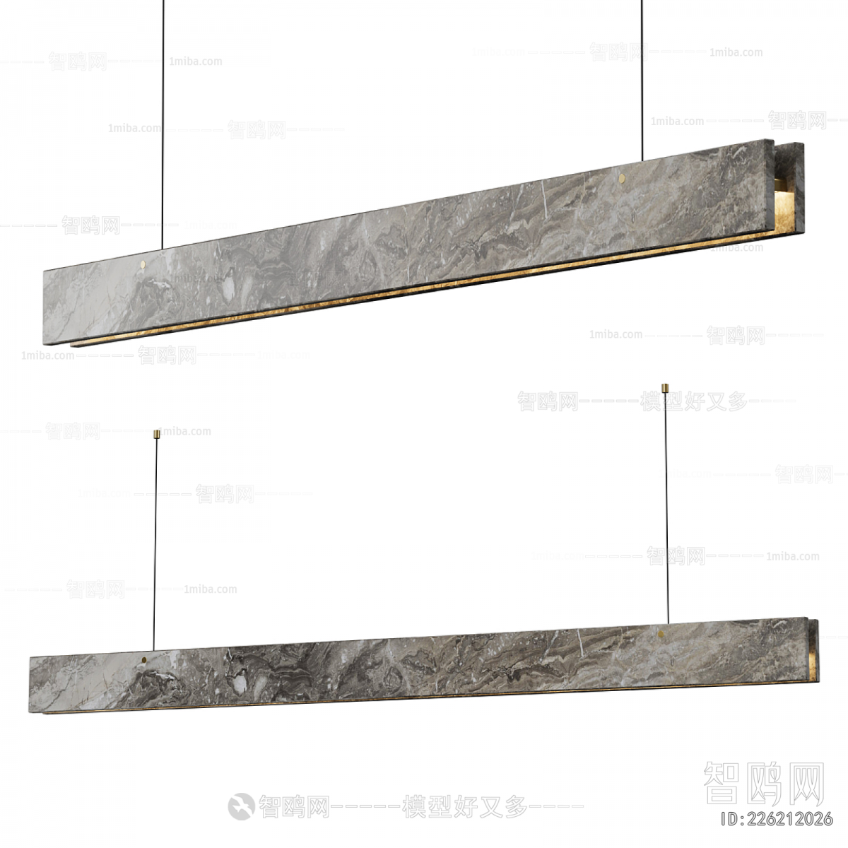 Modern Long Chandelier