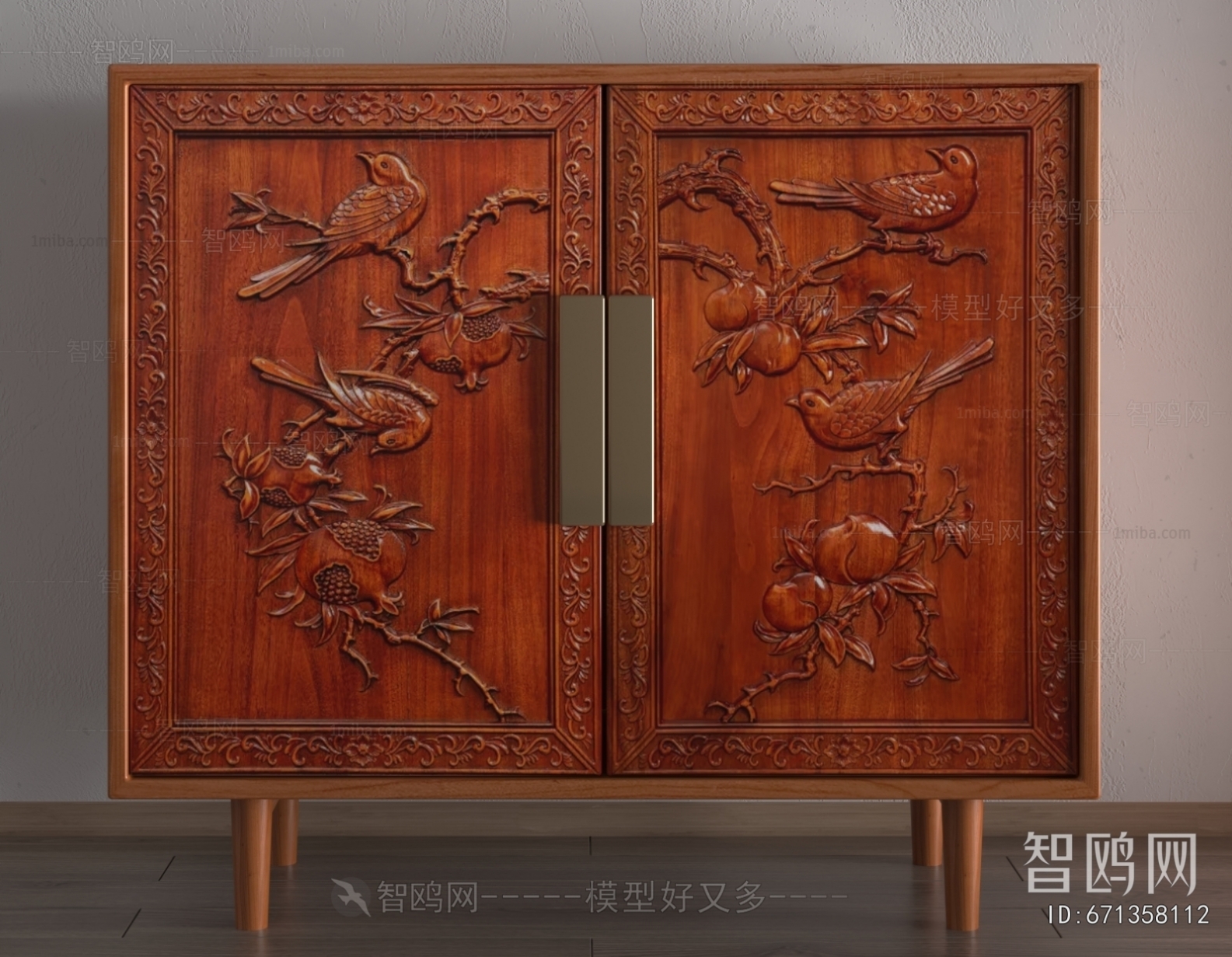 Chinese Style Side Cabinet