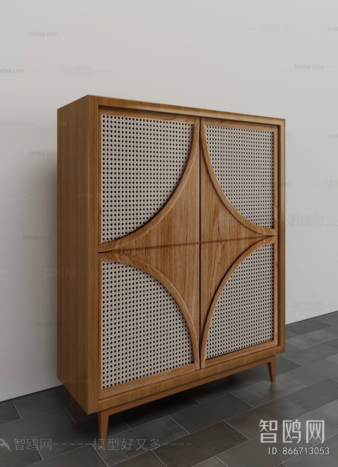 New Chinese Style Decorative Cabinet