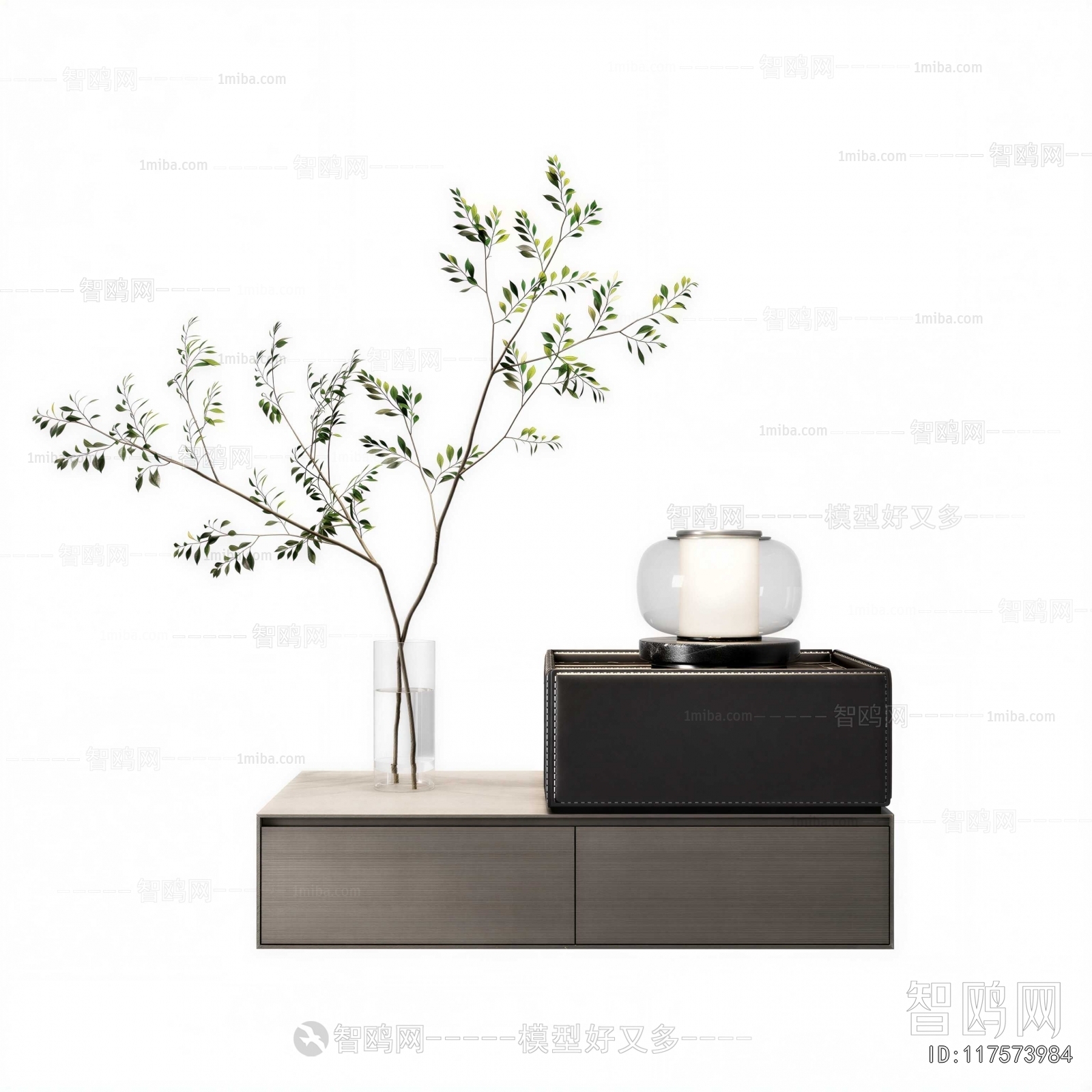 Modern Aquatic Green Plant