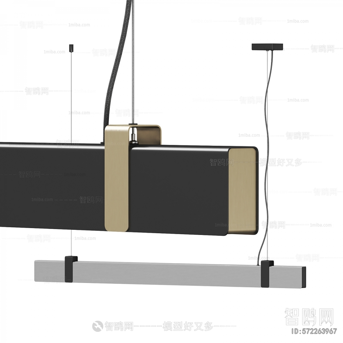 Modern Long Chandelier