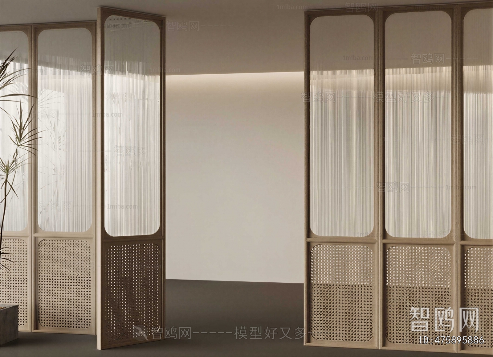 Wabi-sabi Style Partition