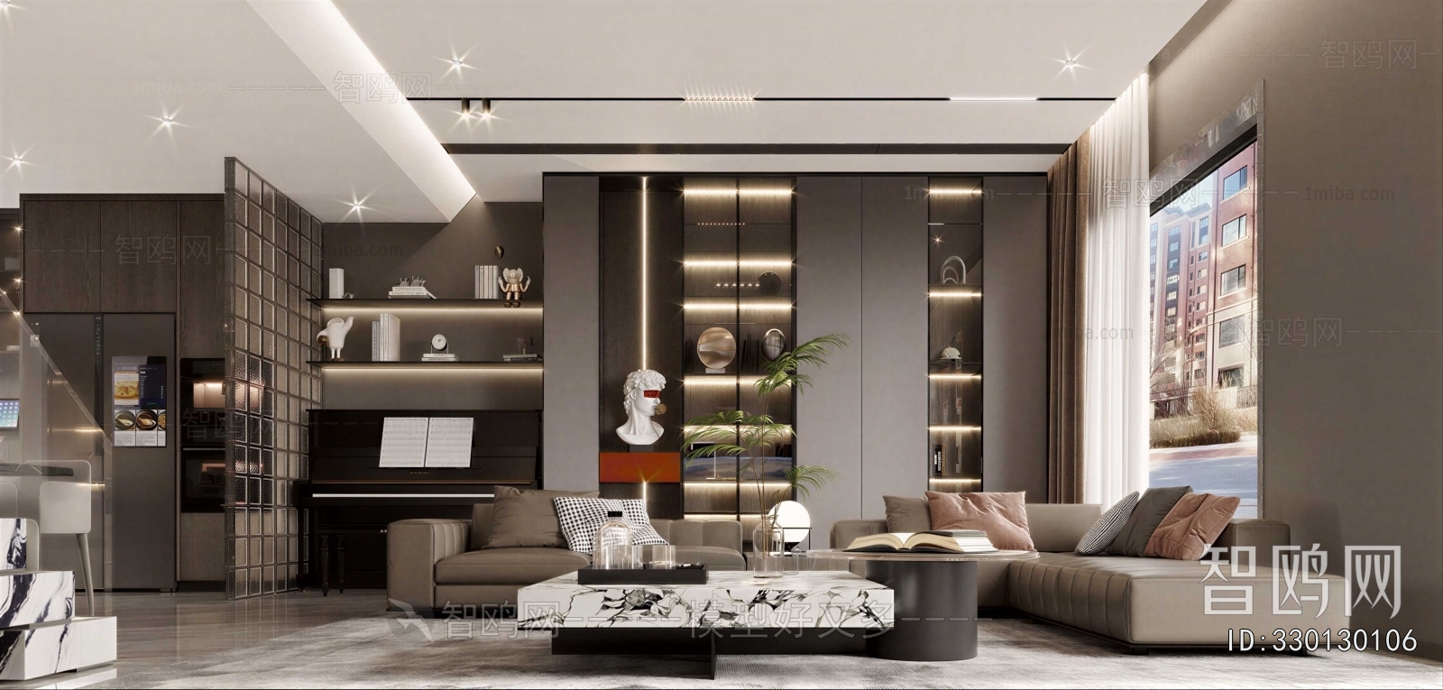 Modern A Living Room