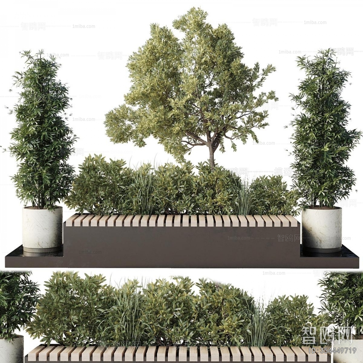 Modern Flower Bed, Flower Bowl, Flower Box