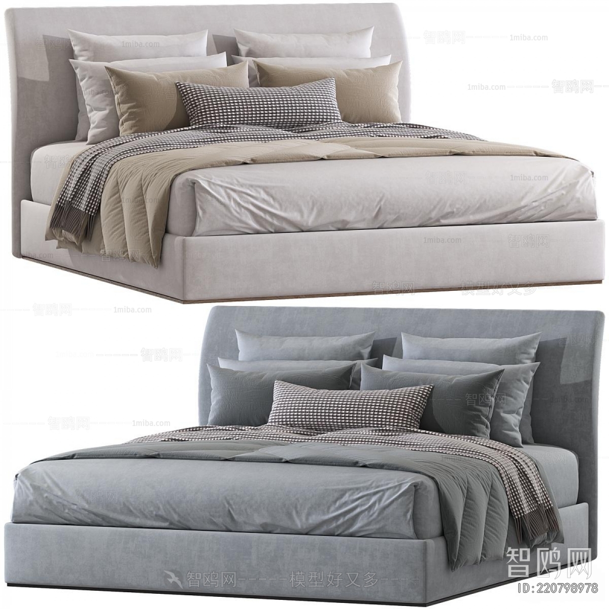 Modern Double Bed