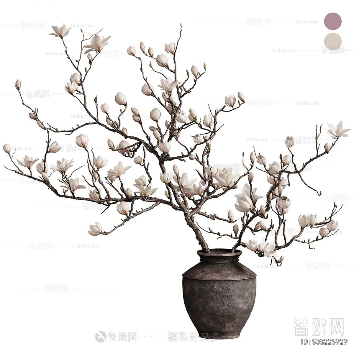 Wabi-sabi Style Flower Arrangement