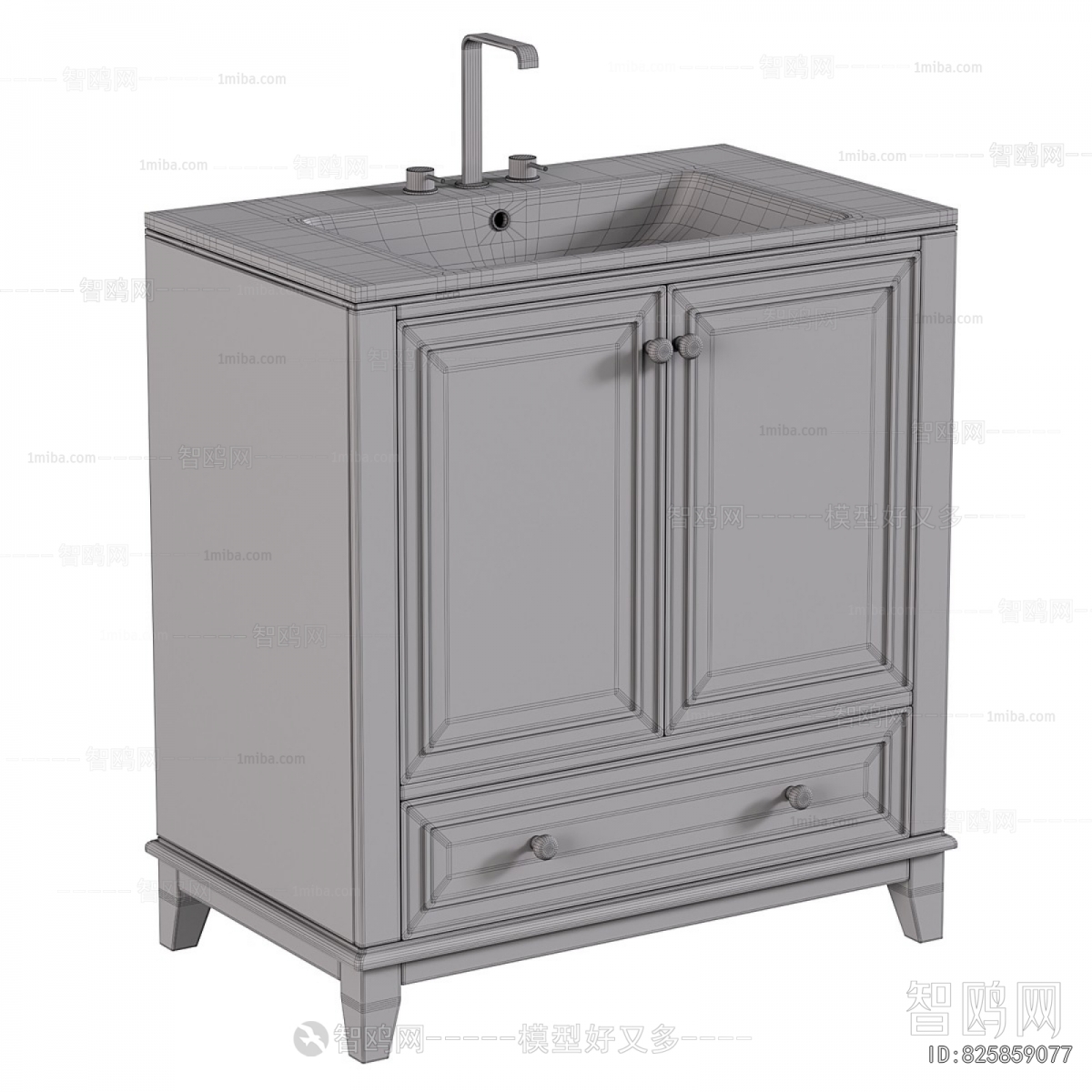 Nordic Style Bathroom Cabinet