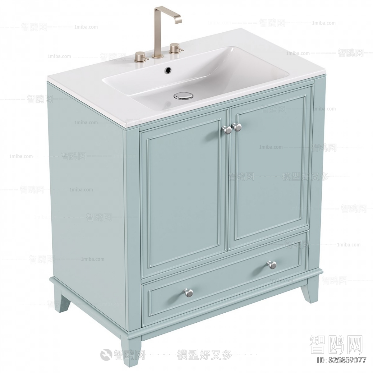 Nordic Style Bathroom Cabinet