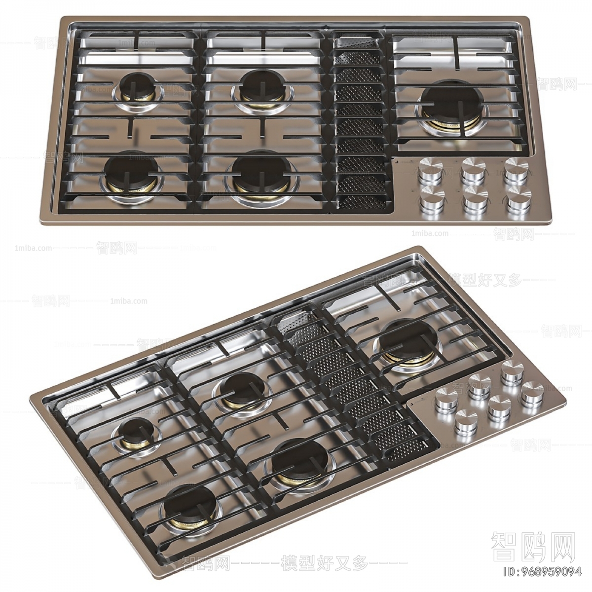 Modern Kitchen Electric Gas Range