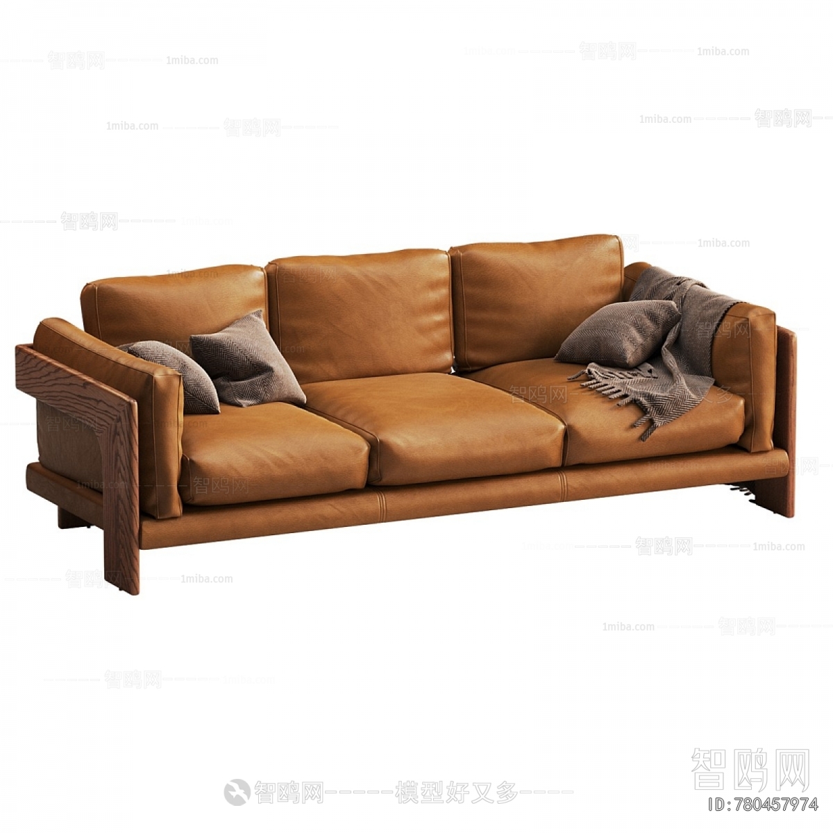 Modern Three-seat Sofa