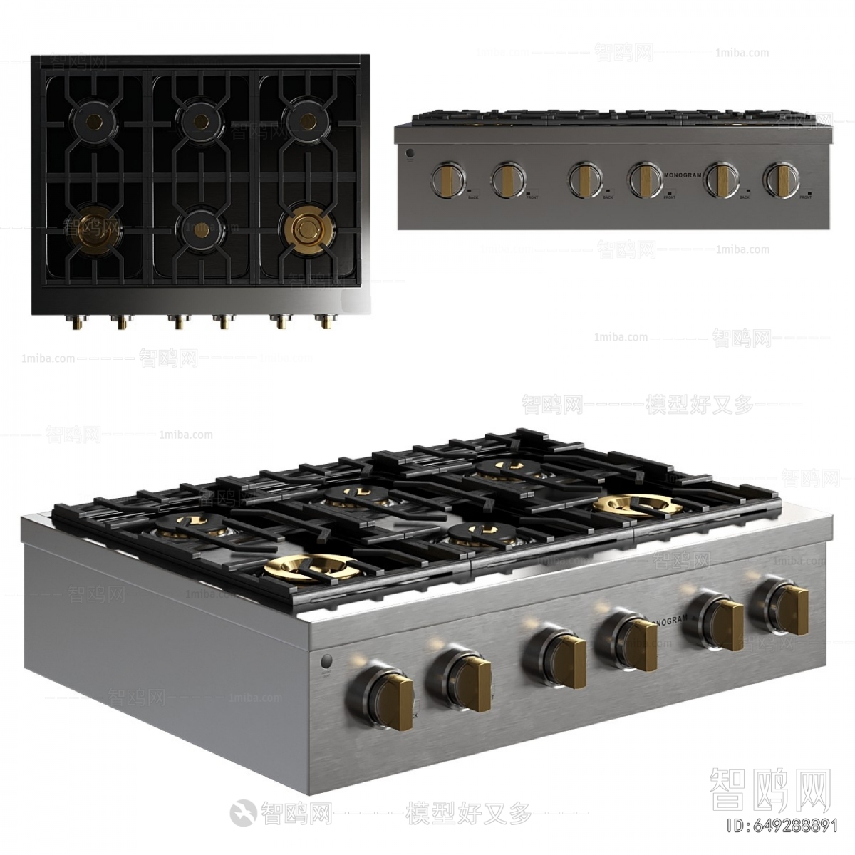 Modern Kitchen Electric Gas Range