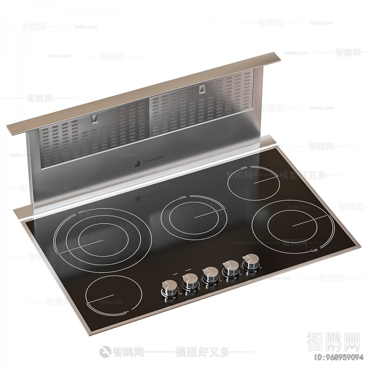 Modern Kitchen Electric Gas Range