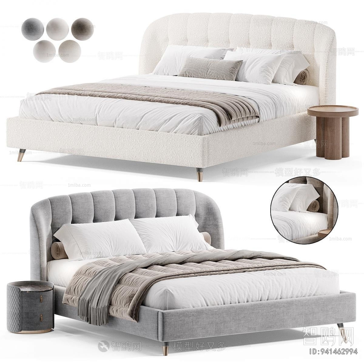 Modern Double Bed