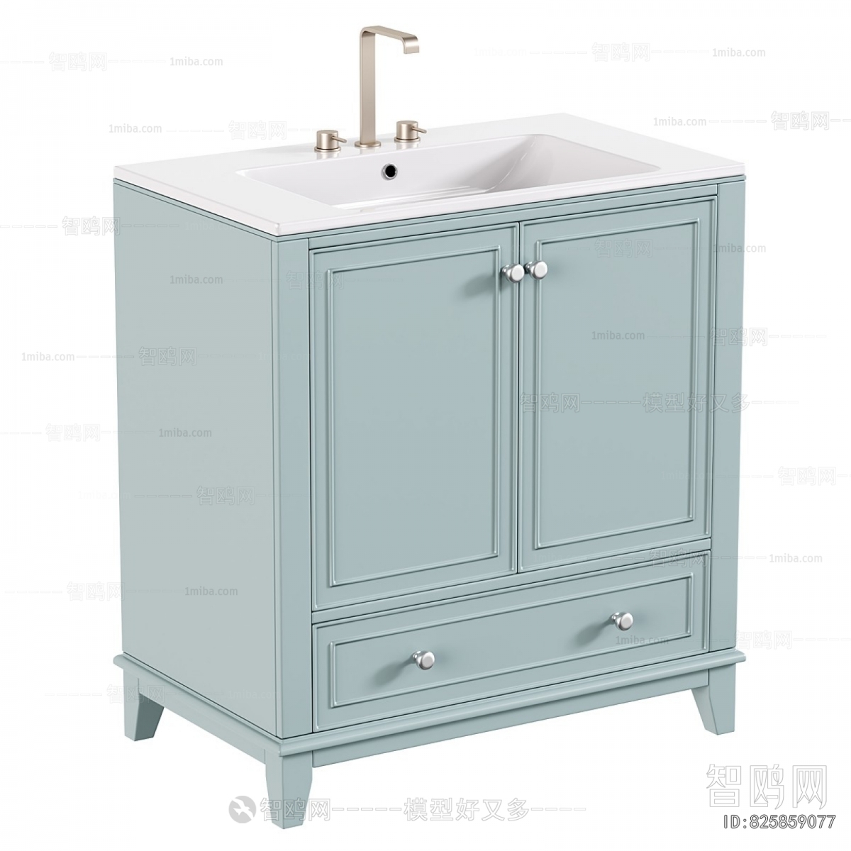 Nordic Style Bathroom Cabinet