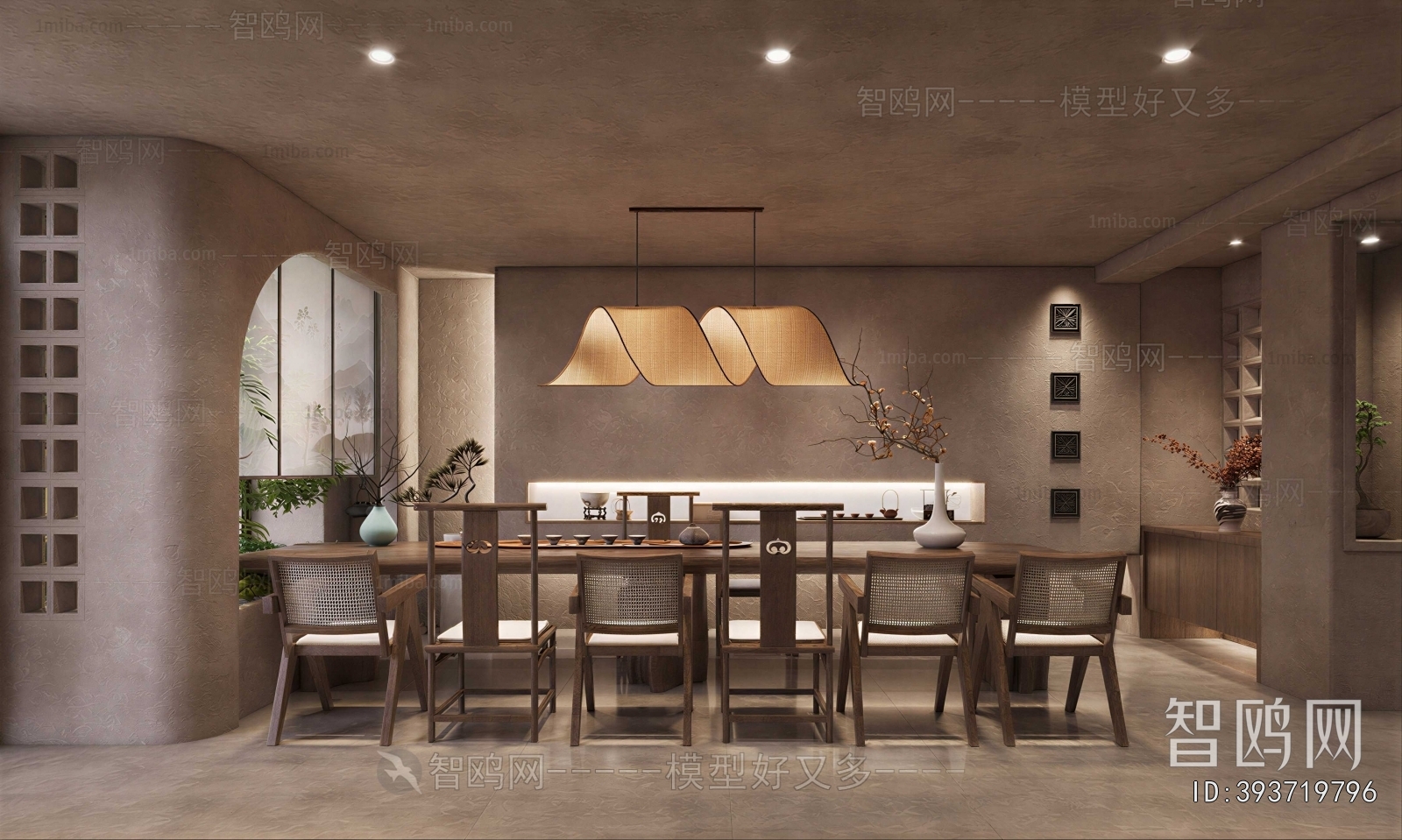 New Chinese Style Tea House