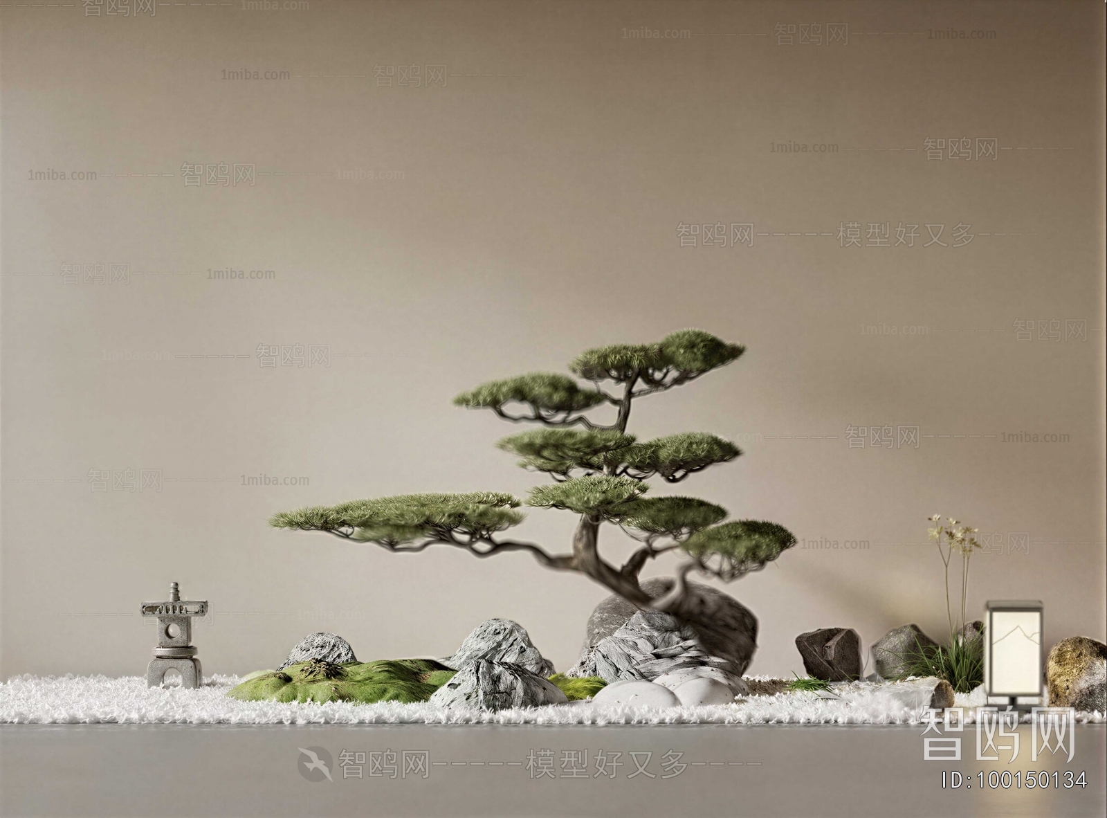 New Chinese Style Plant Landscaping