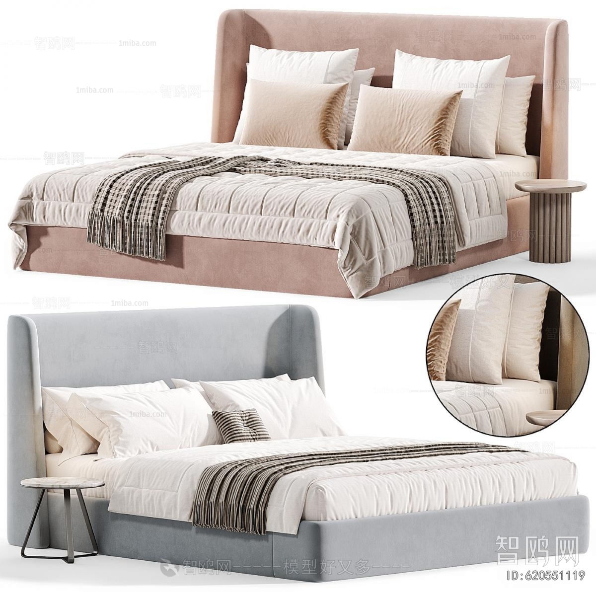 Modern Double Bed