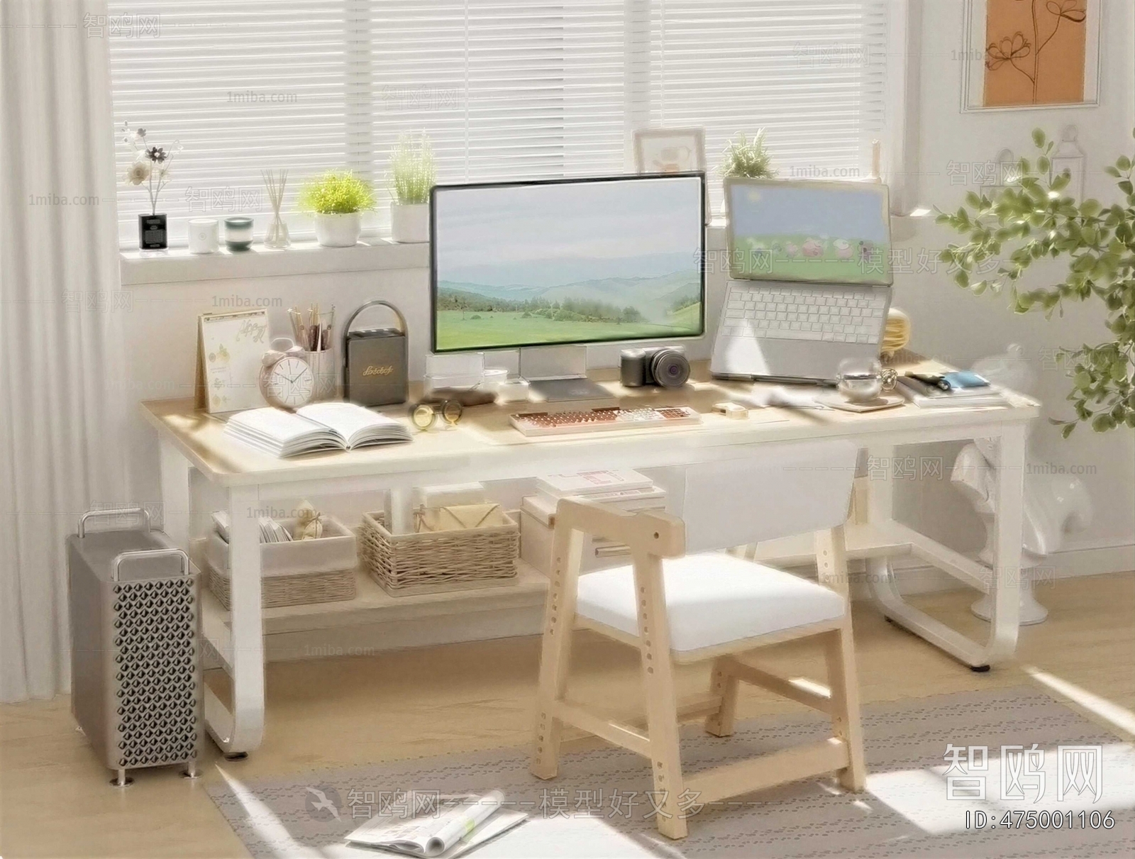 Modern Computer Desk And Chair