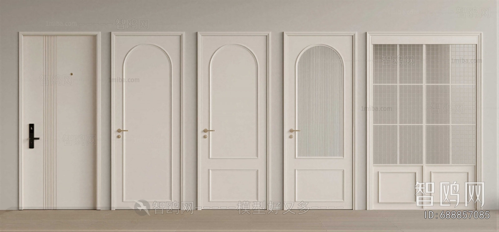 French Style Single Door