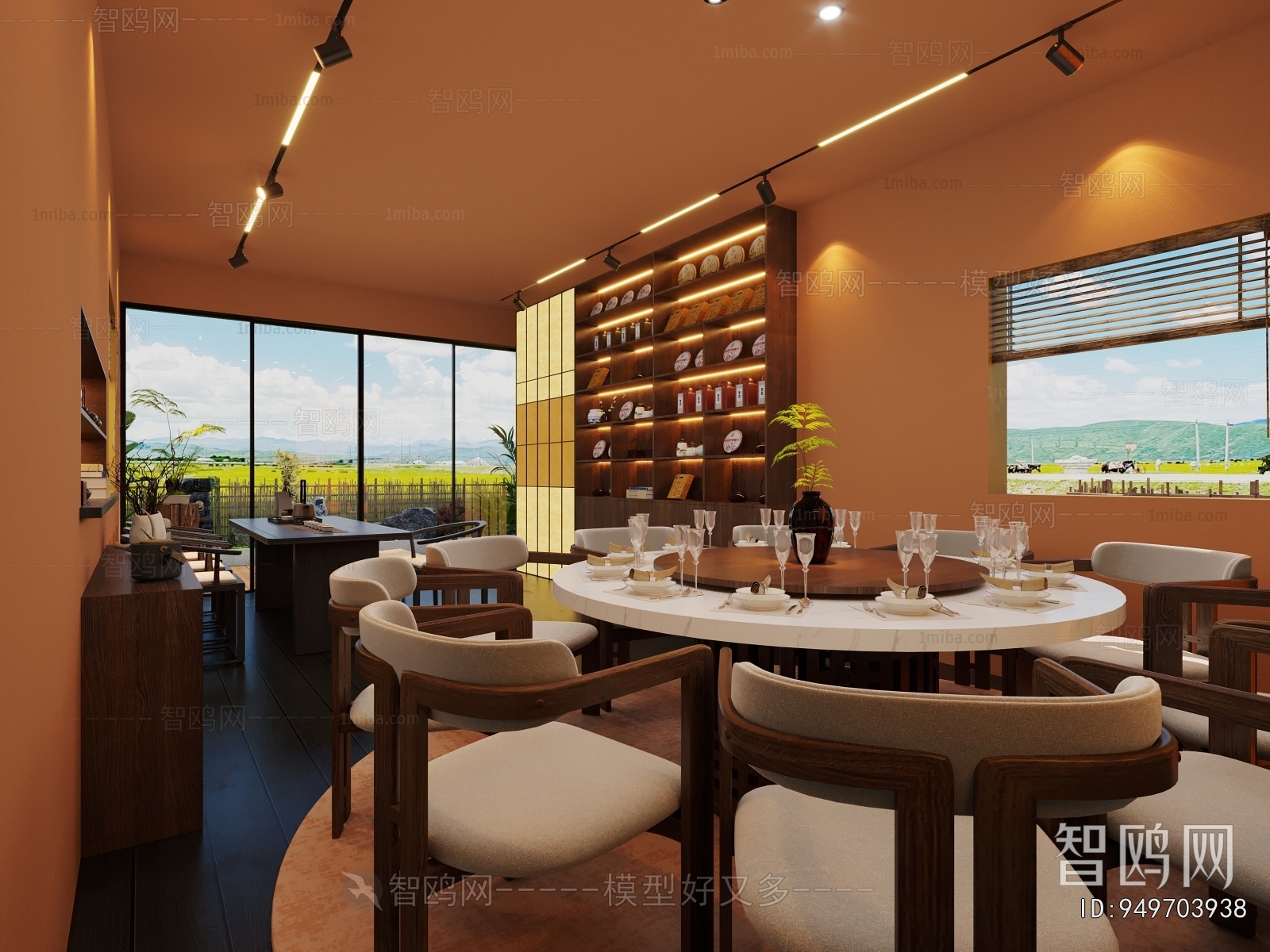 New Chinese Style Tea House