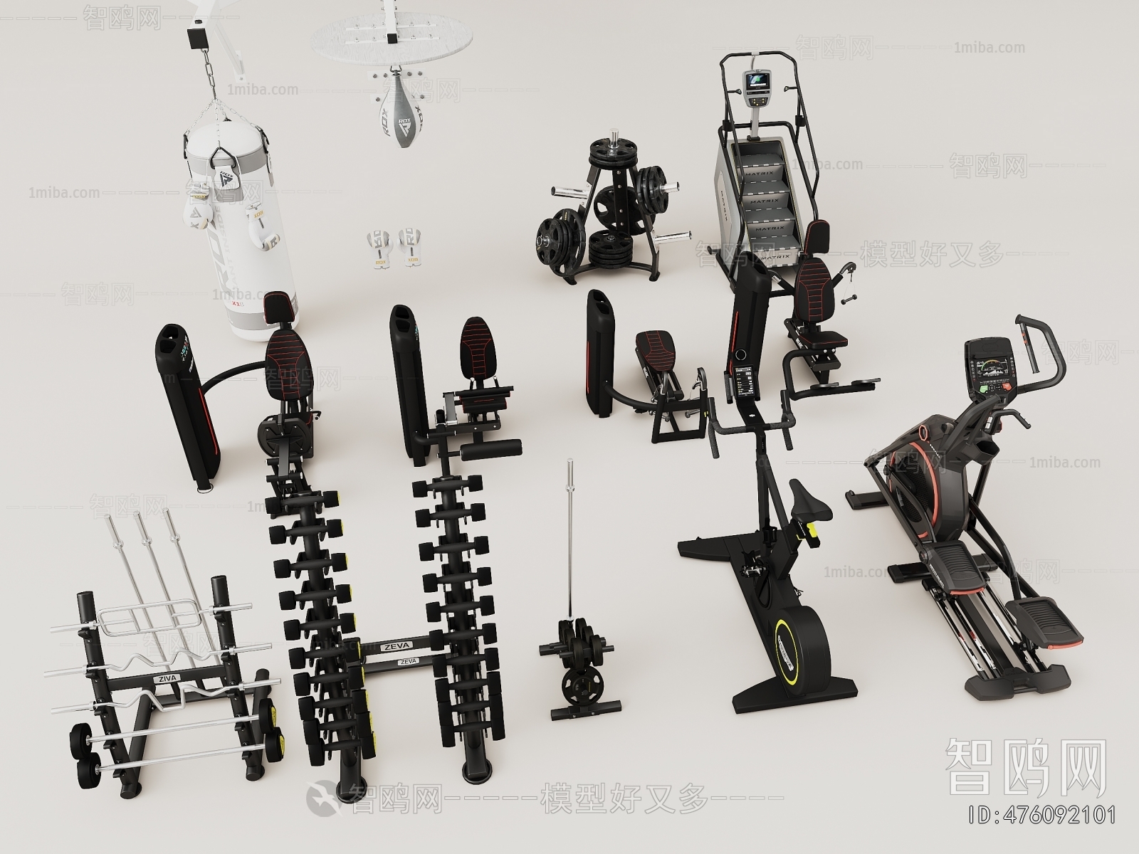 Modern Fitness Equipment
