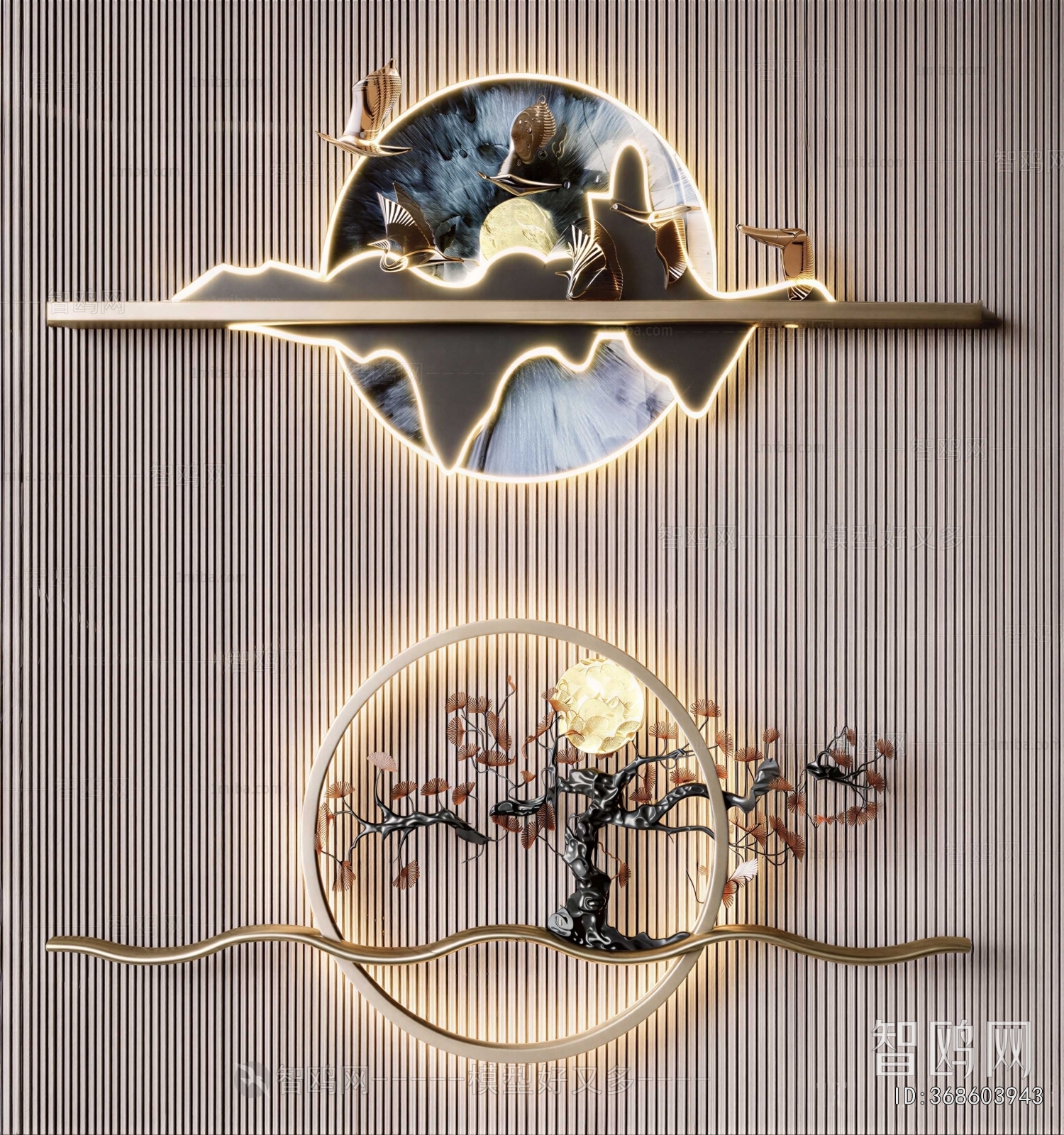 New Chinese Style Wall Decoration