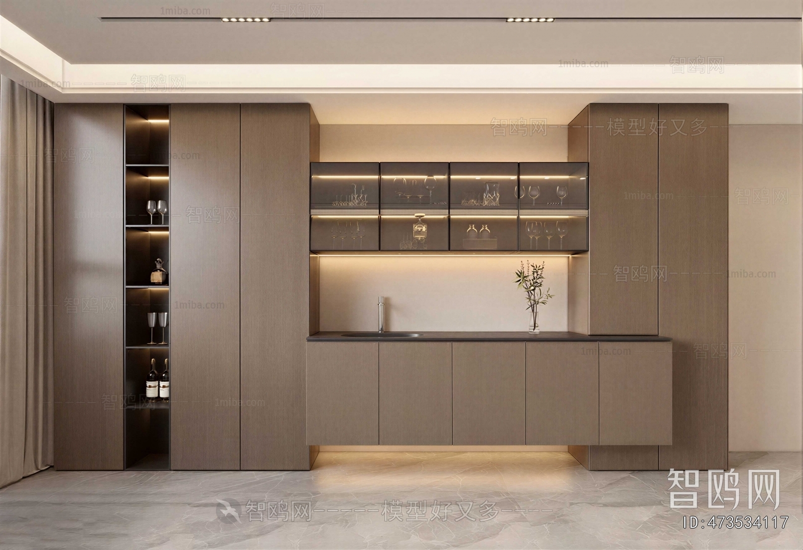 Modern Wine Cabinet