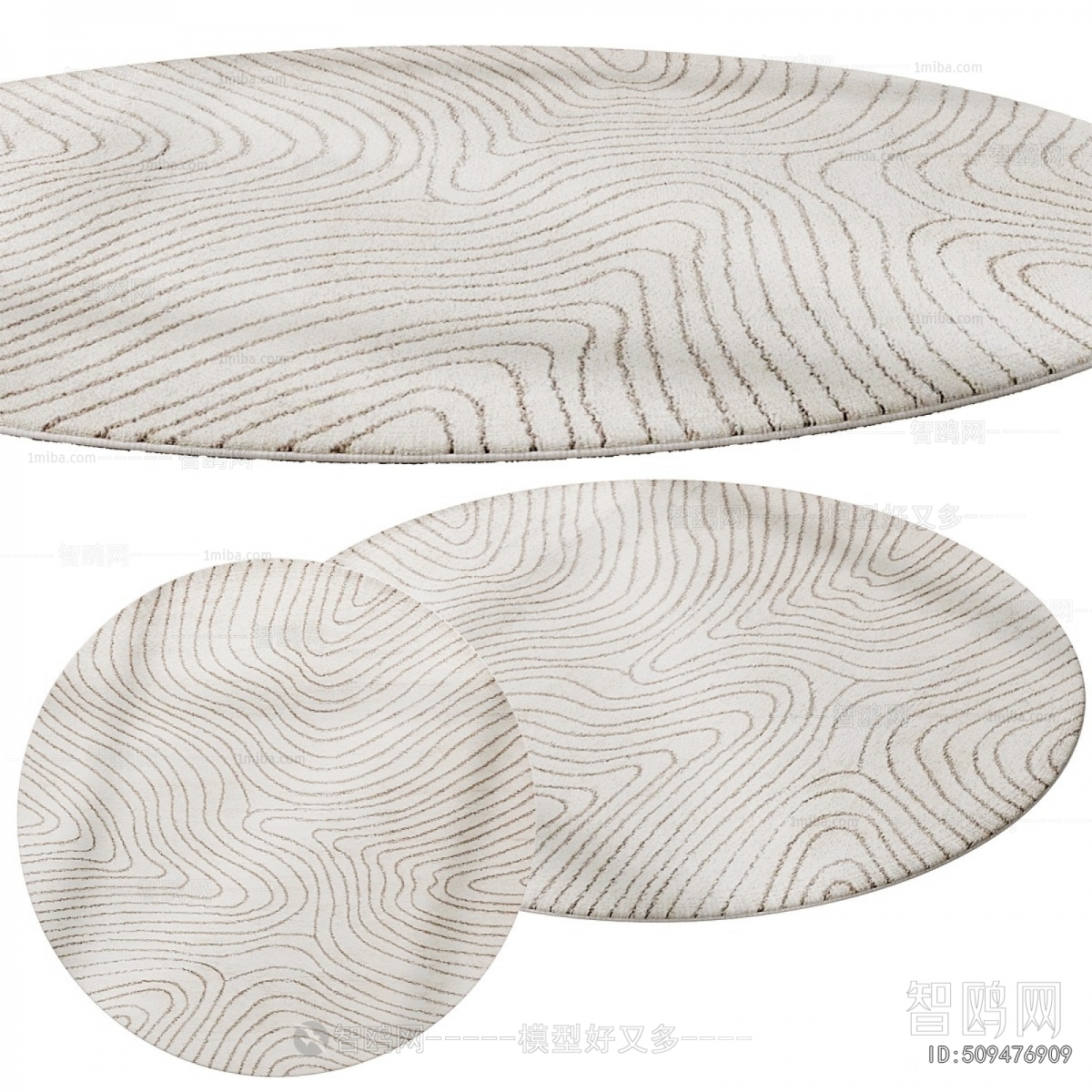 Modern Circular Carpet