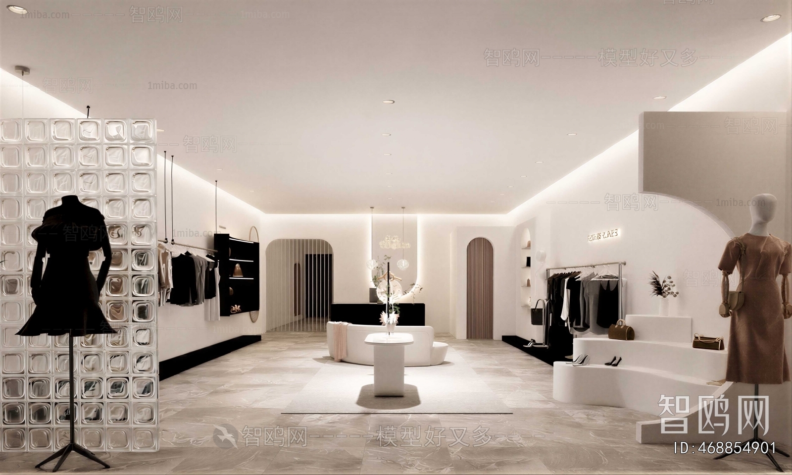 Modern Clothing Store