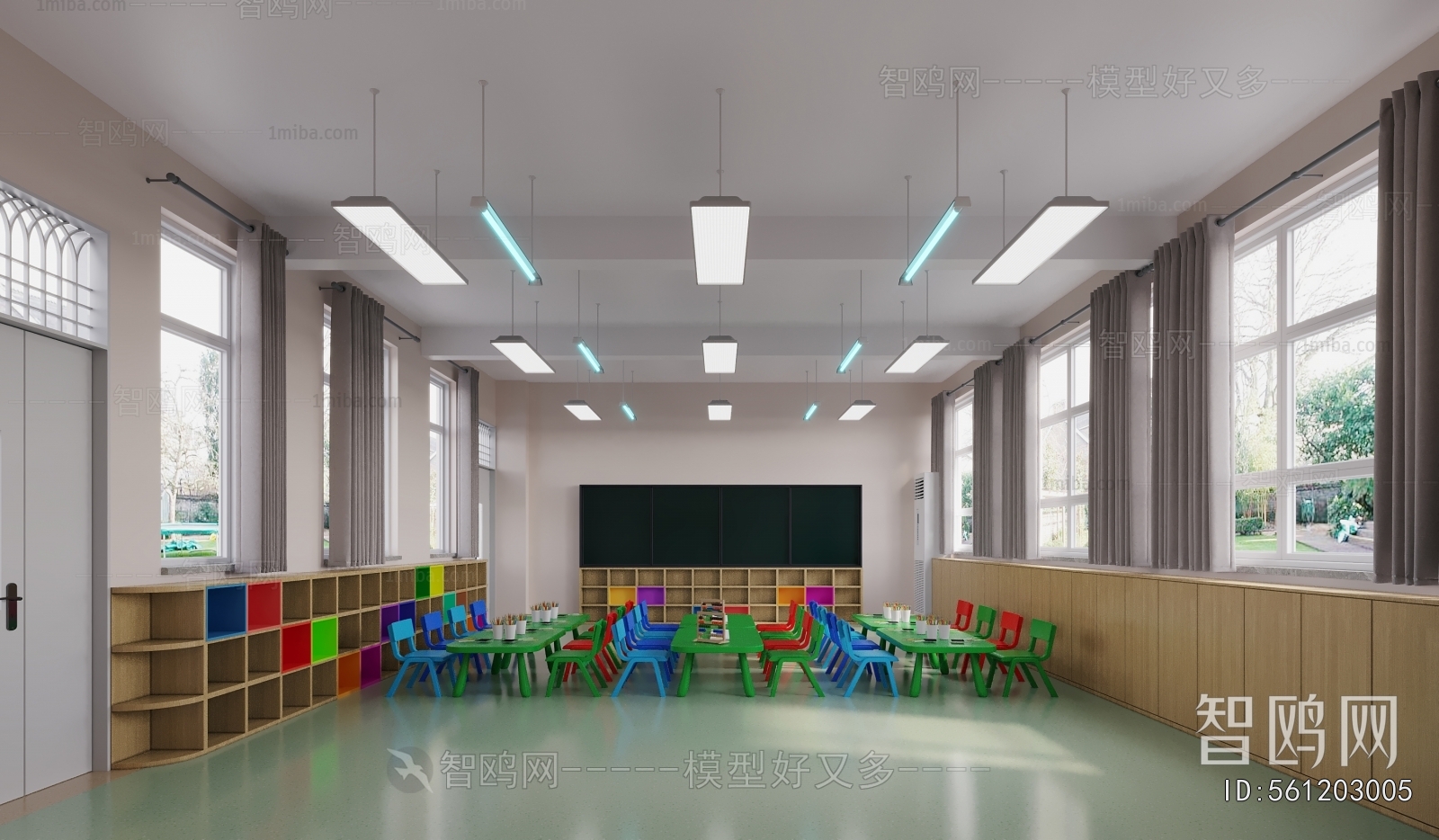 Modern Kindergarten Classrooms