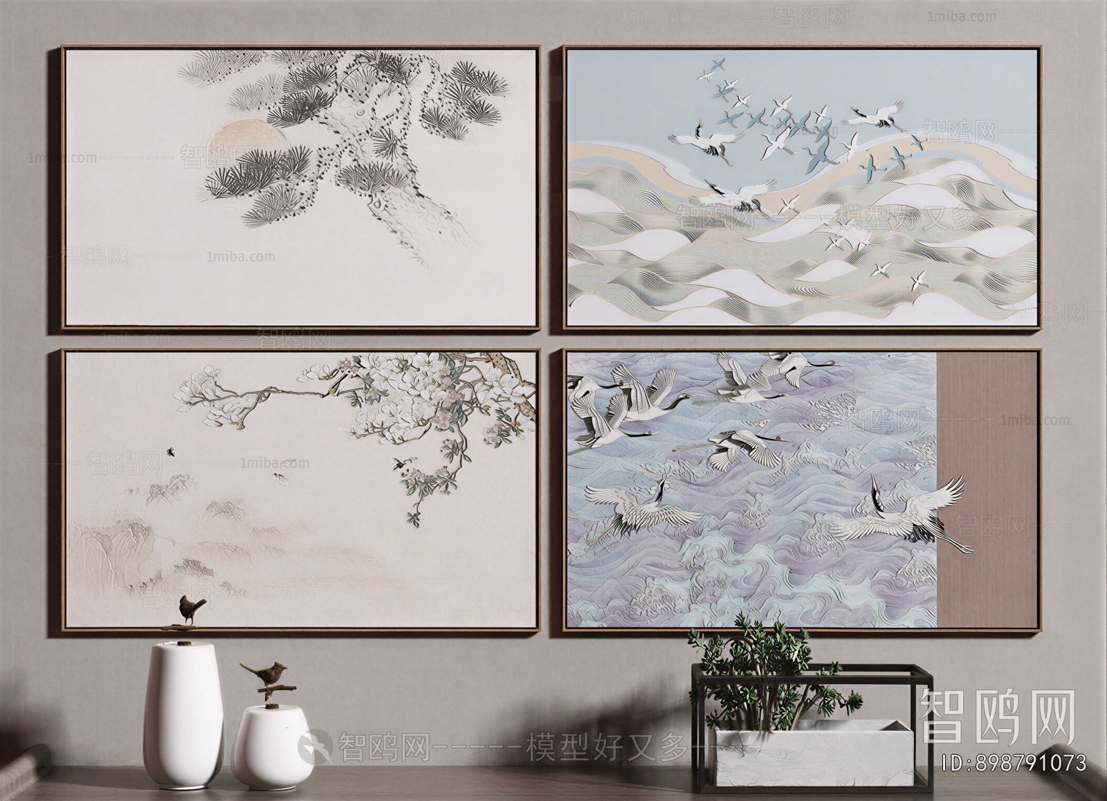 New Chinese Style Painting