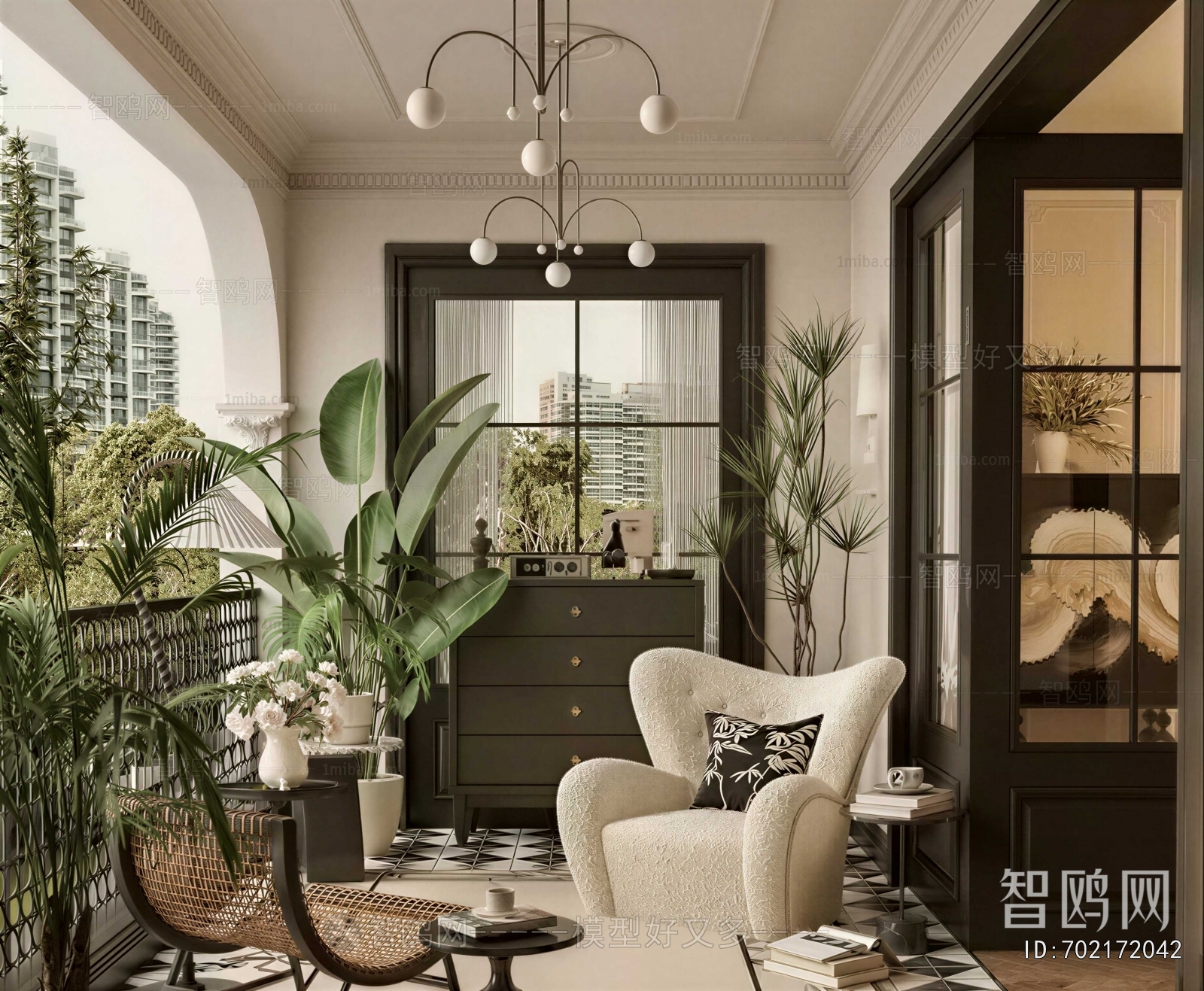 French Style Leisure Balcony