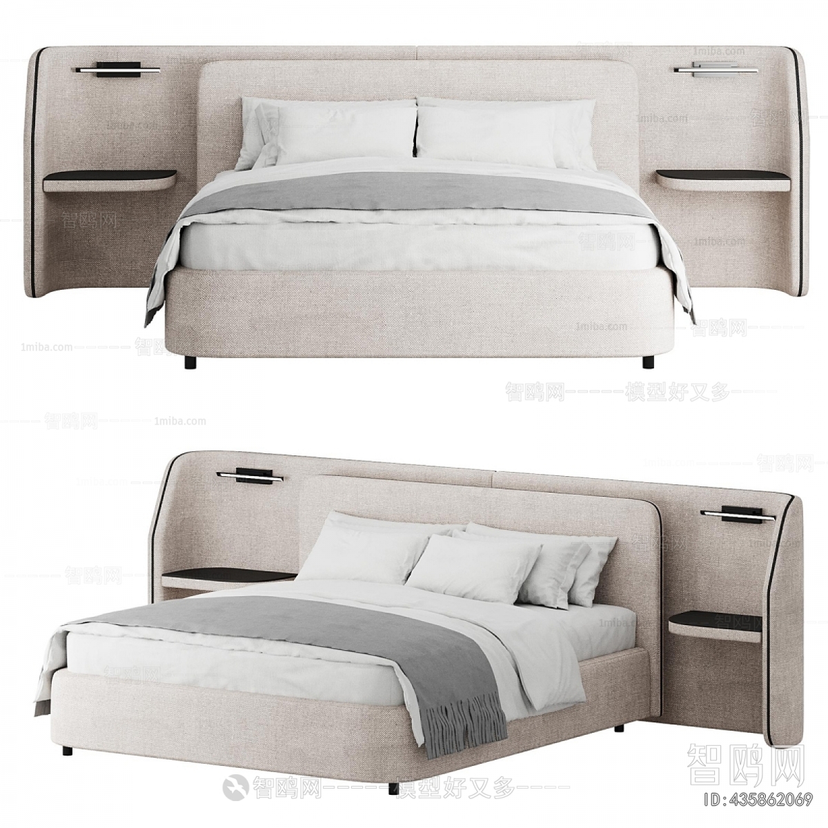 Modern Double Bed