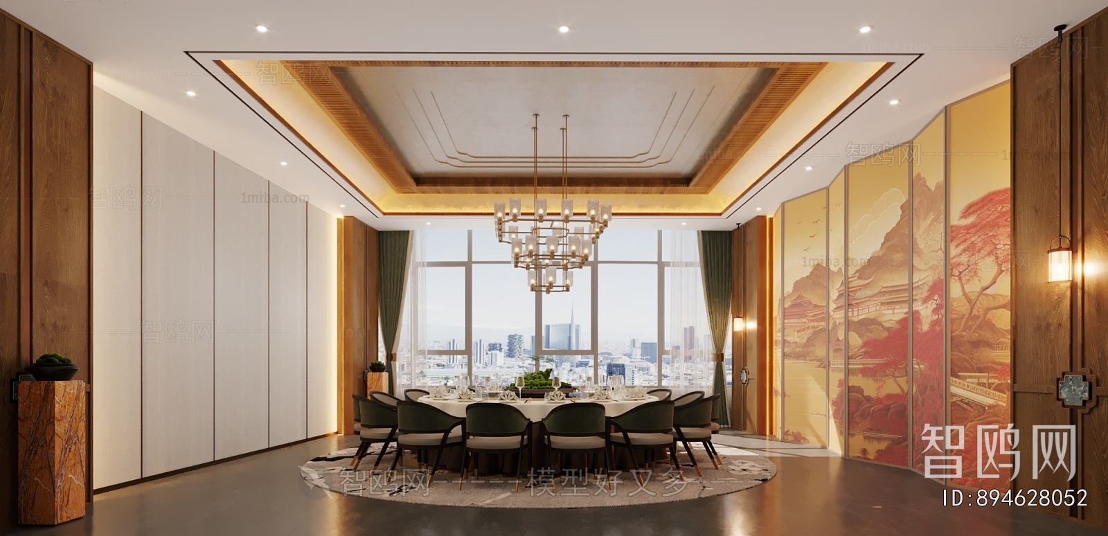 New Chinese Style Restaurant Box