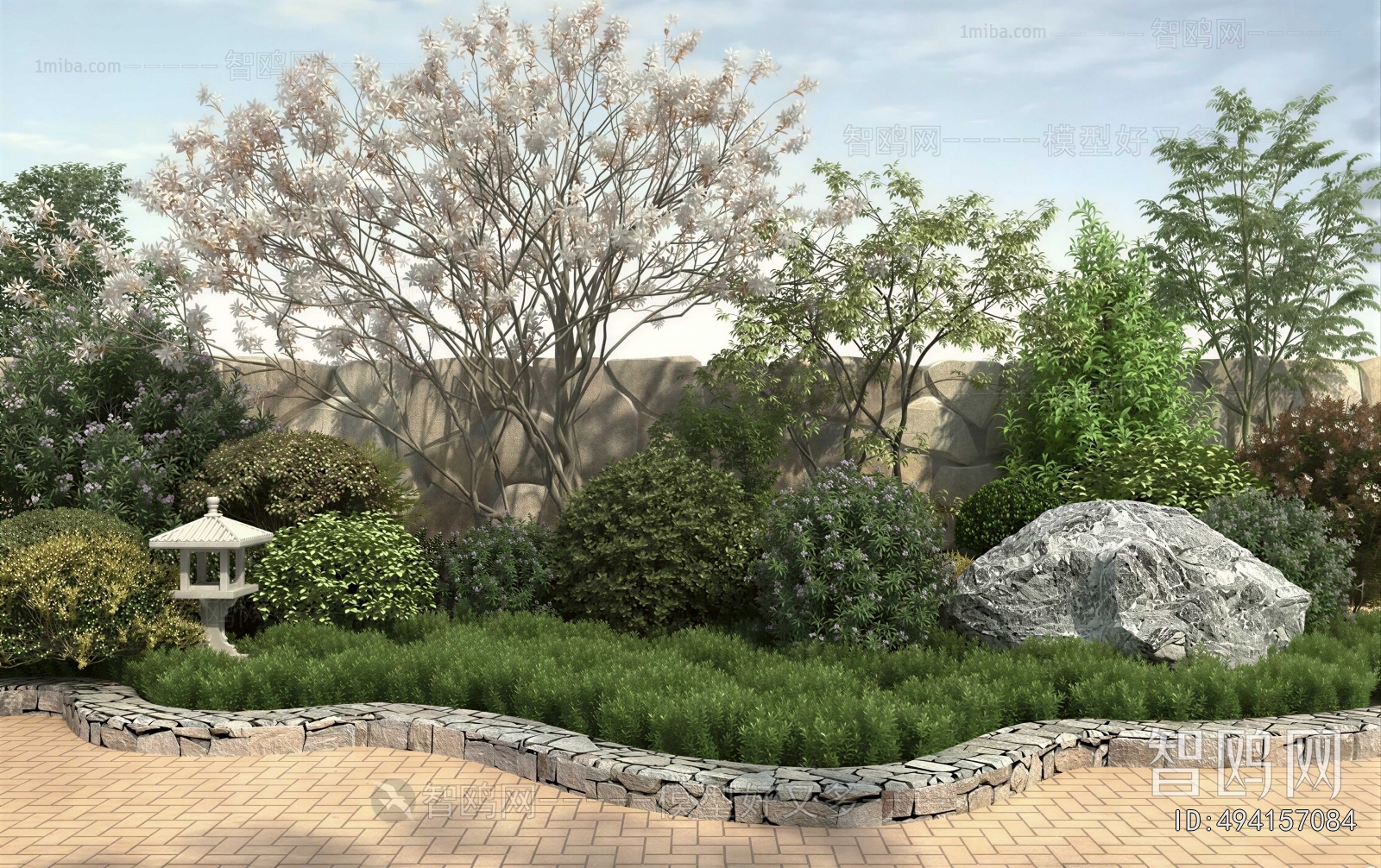 Japanese Style Courtyard/landscape