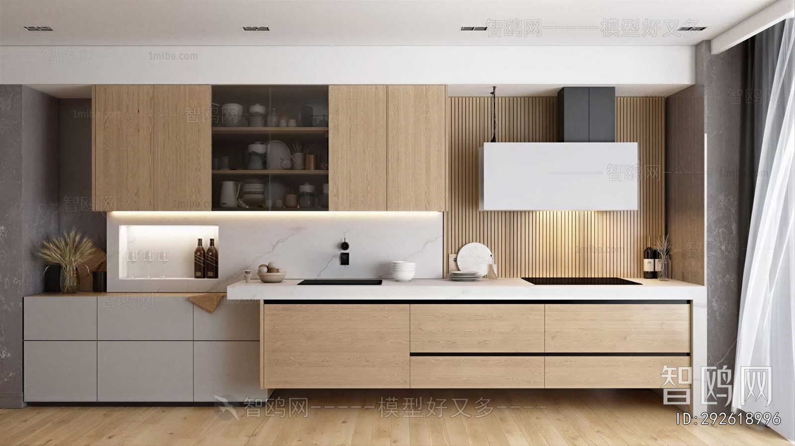 Modern The Kitchen