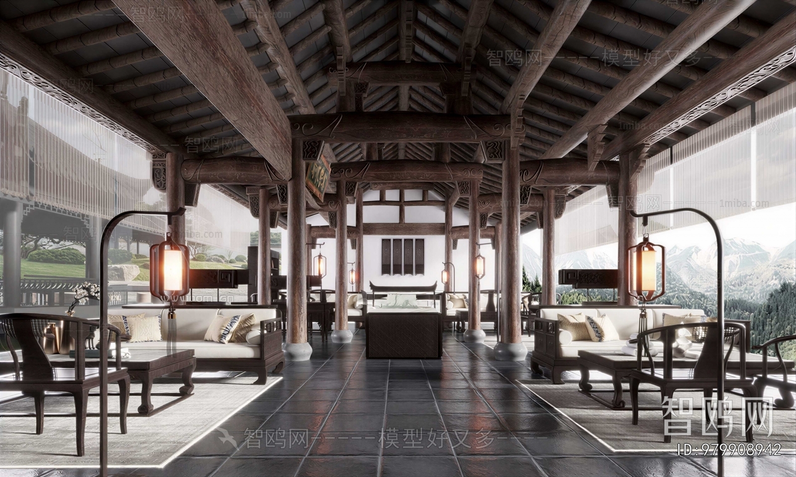 New Chinese Style Reception Hall