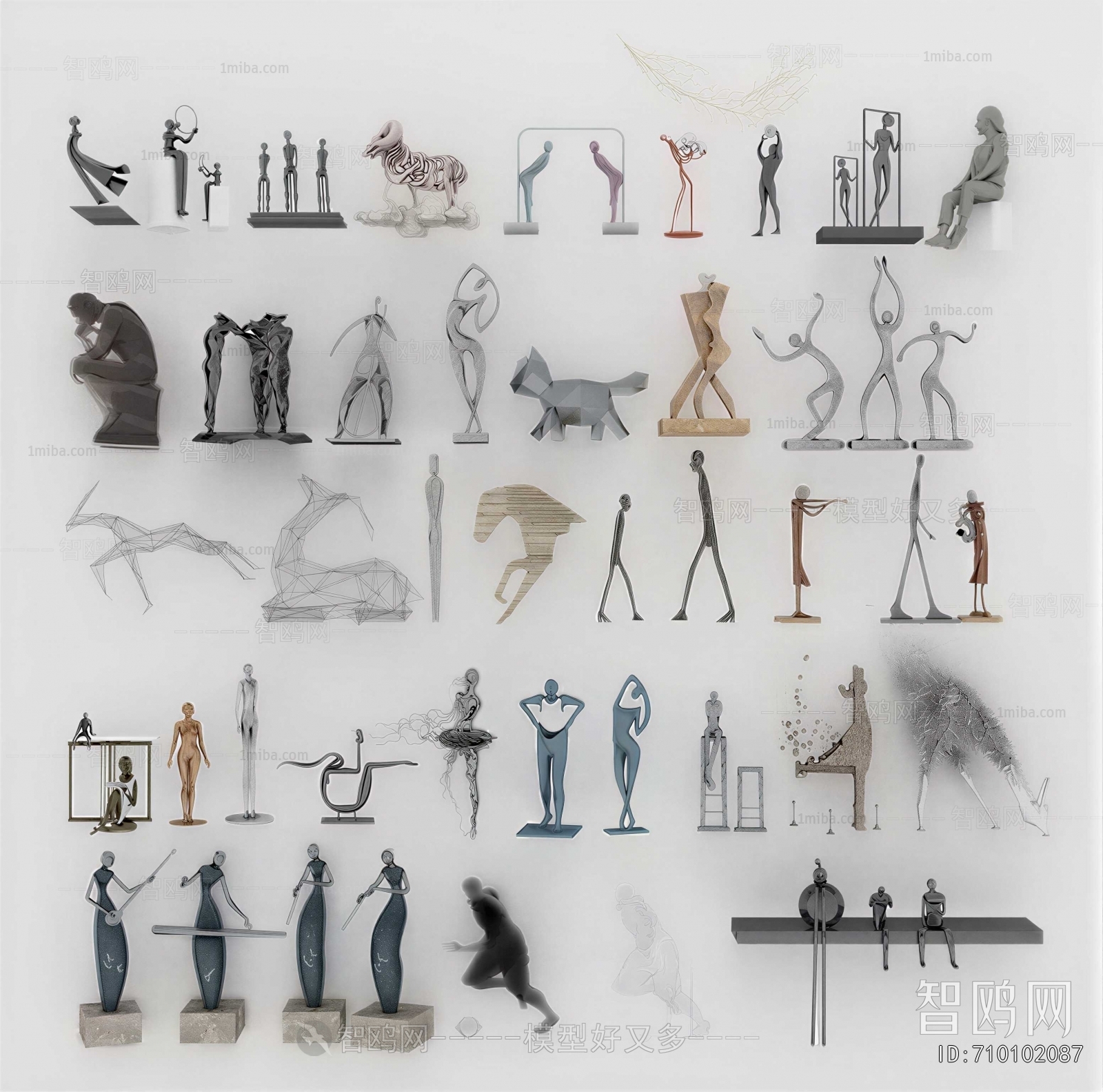 Modern Sculpture Sketch