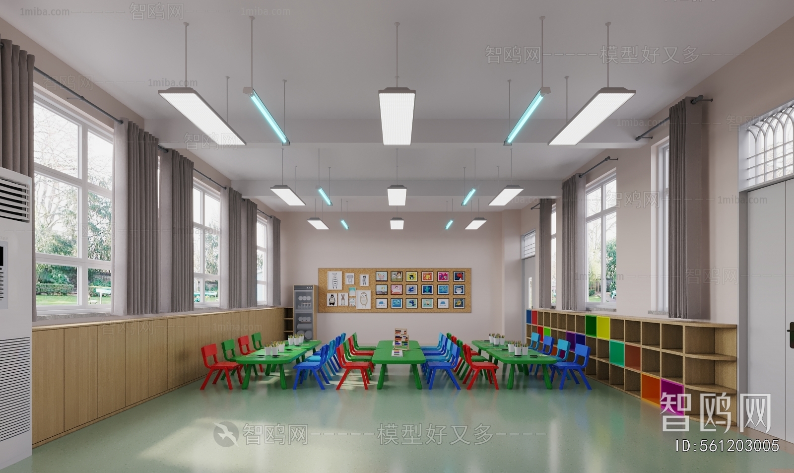Modern Kindergarten Classrooms