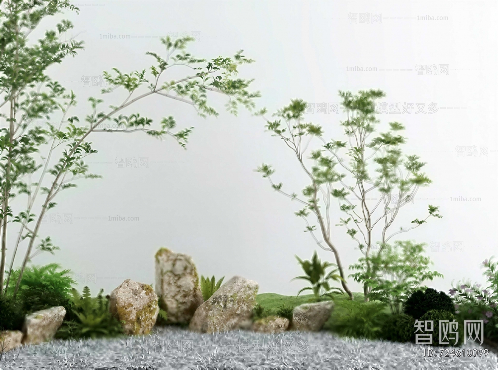 New Chinese Style Courtyard/landscape