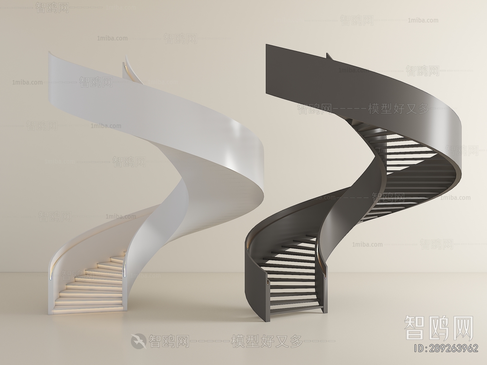 Modern Rotating Staircase