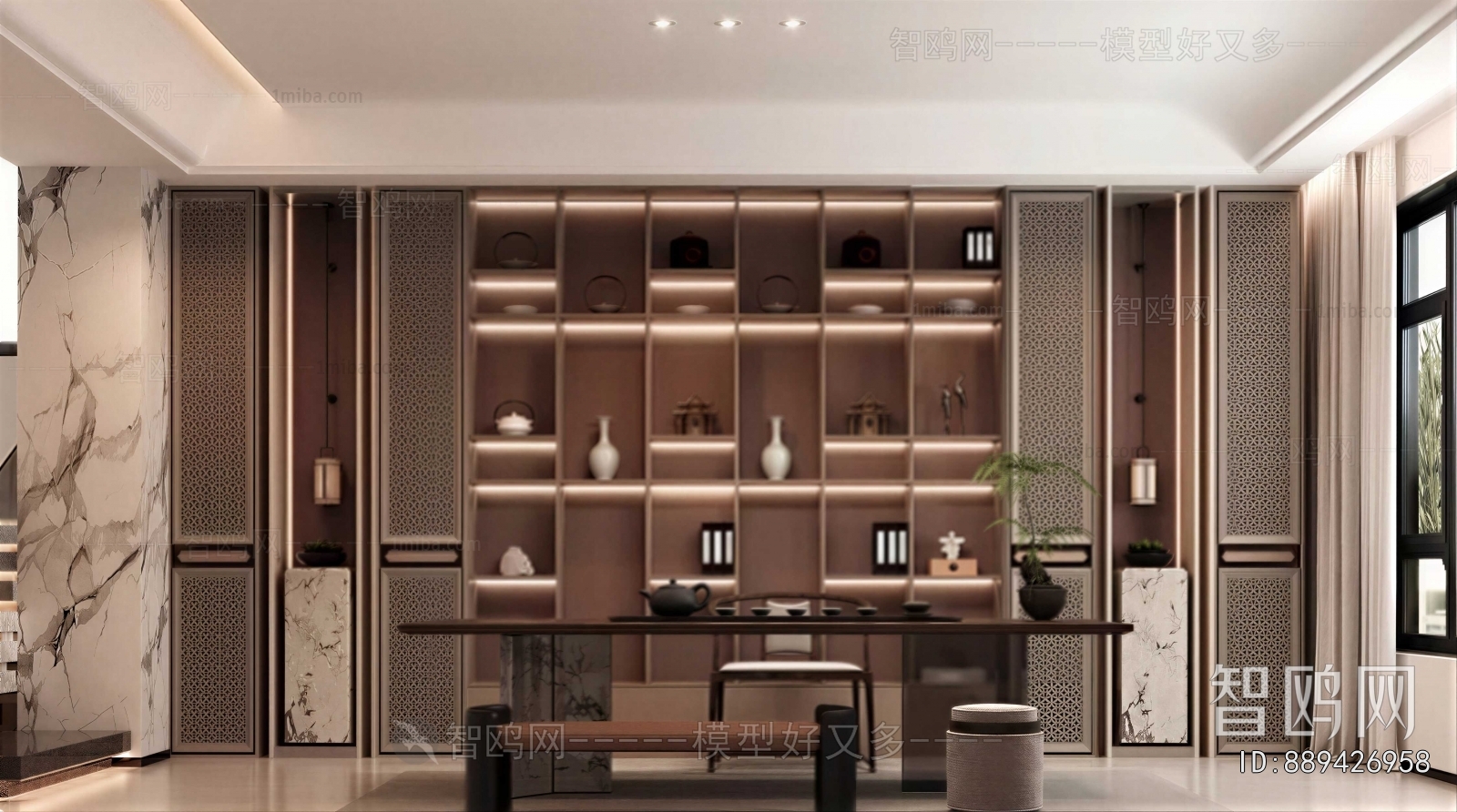 New Chinese Style Tea House