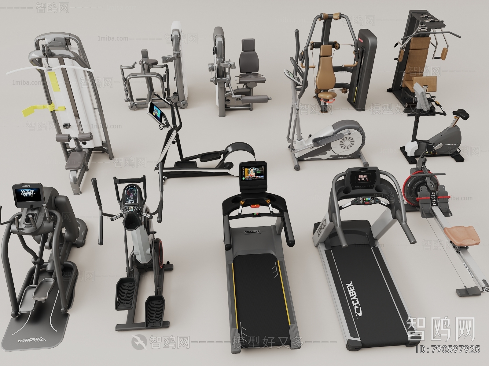 Modern Fitness Equipment