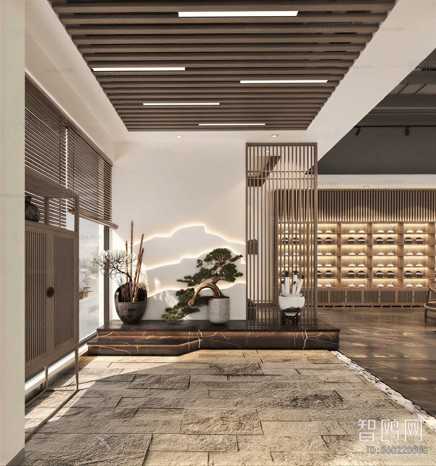 New Chinese Style Teahouse Tea House