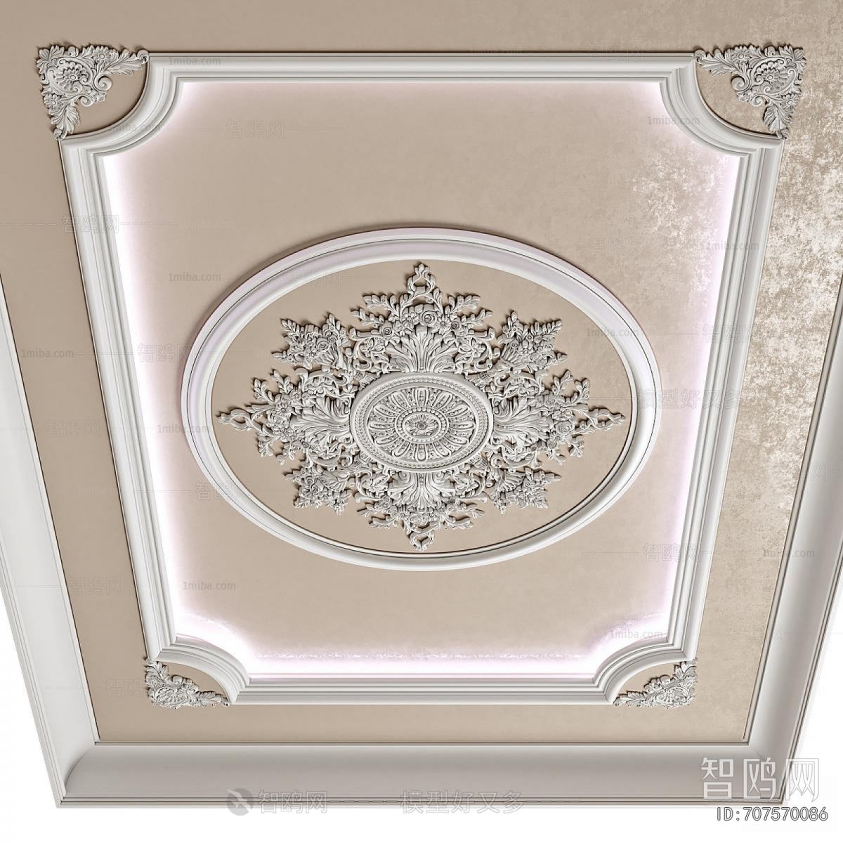 French Style Suspended Ceiling