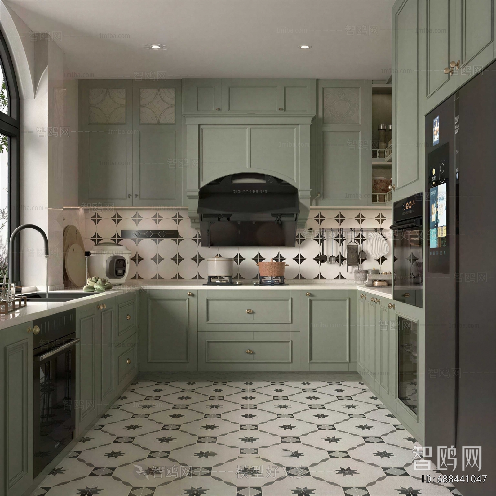 French Style The Kitchen