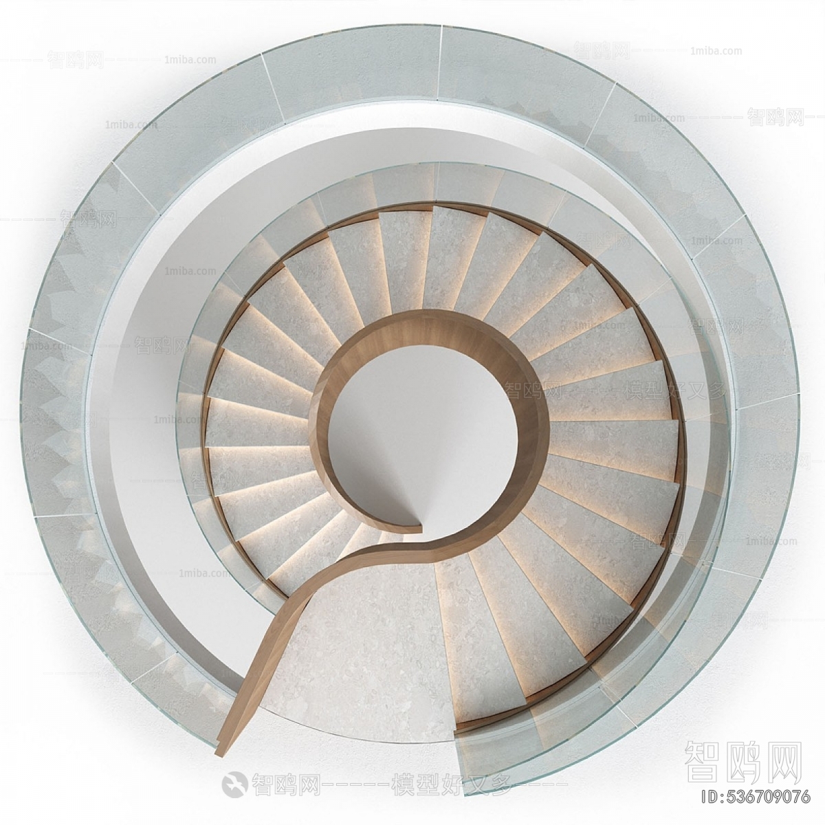 Modern Rotating Staircase