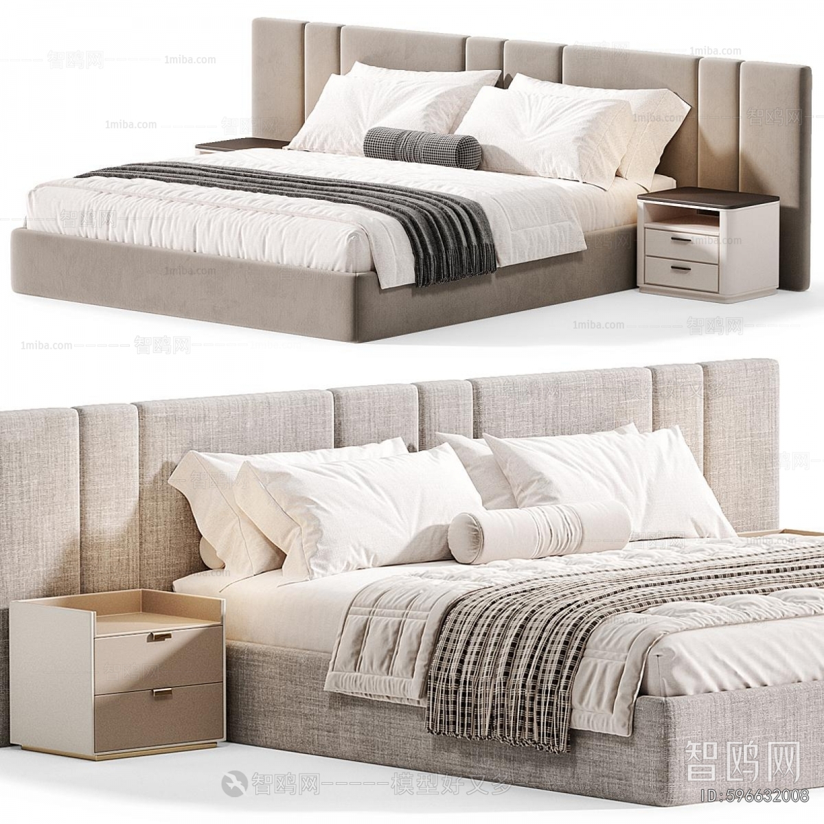 Modern Double Bed